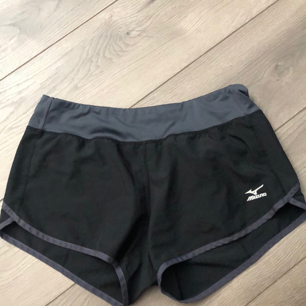 Black athletic shorts